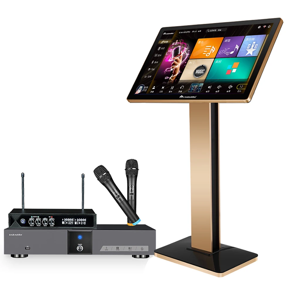 

InAndOn Touch Screen Karaoke System Free Cloud Download KTV Machine Karaoke Player Juke Box Digital Karaoke System Machine