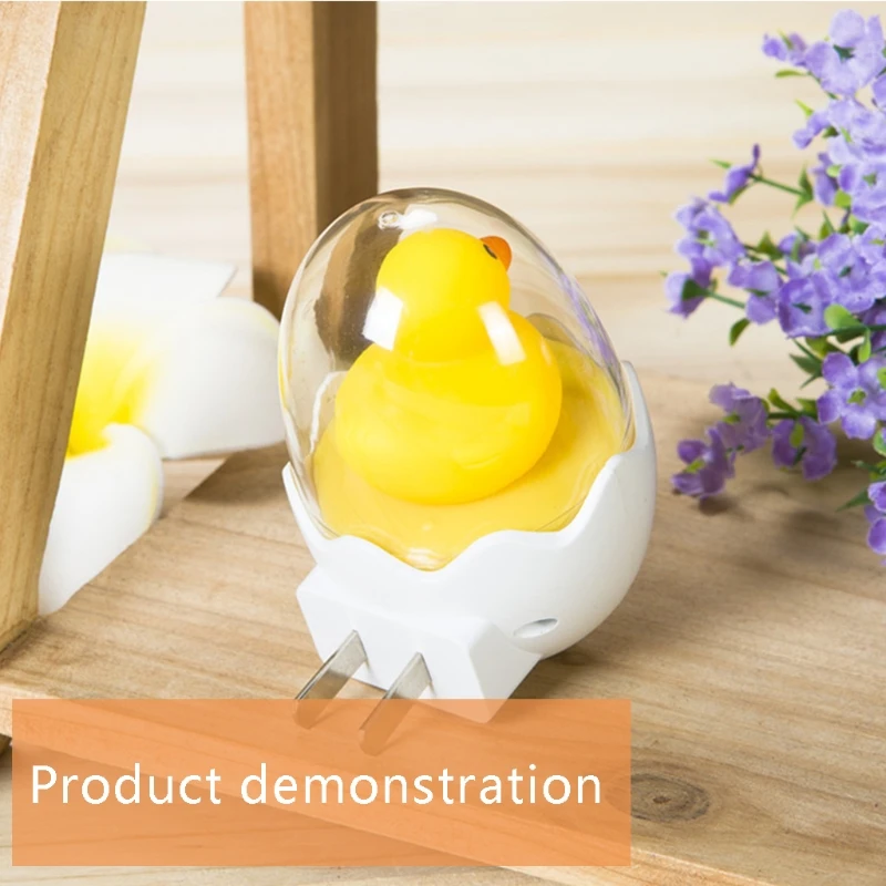 СВЕТОДИОДНЫЙ ночник в виде желтой утки настенный прикроватный светильник с