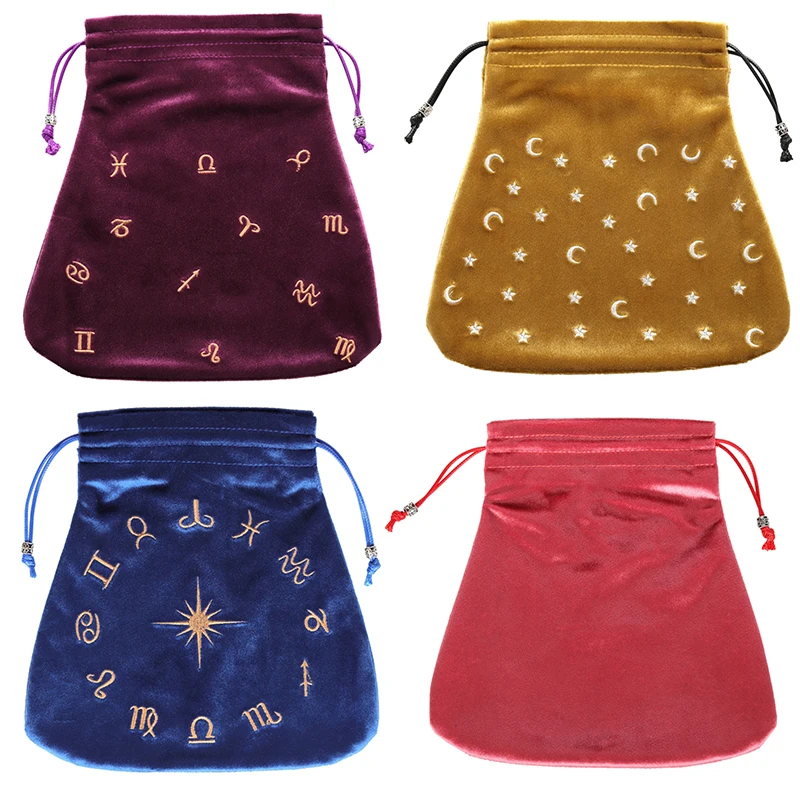 

Фланелевая сумка на завязках для настольных игр