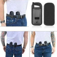 single double magazine pouch for 9mm 40 45 380 357 mag holster concealed cary for glock19 43 17 1911 sw mp sig sauer 1911