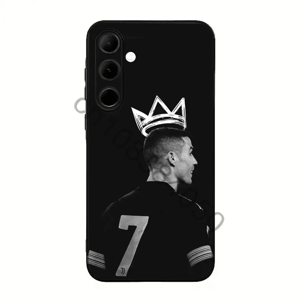 Фото Чехол для телефона Football R-RoNalDo-ES CR7 для Samsung Galaxy S21 22 23 Ultra Plus S24 25 26 FE Lite, защитный чехол из ТПУ №2