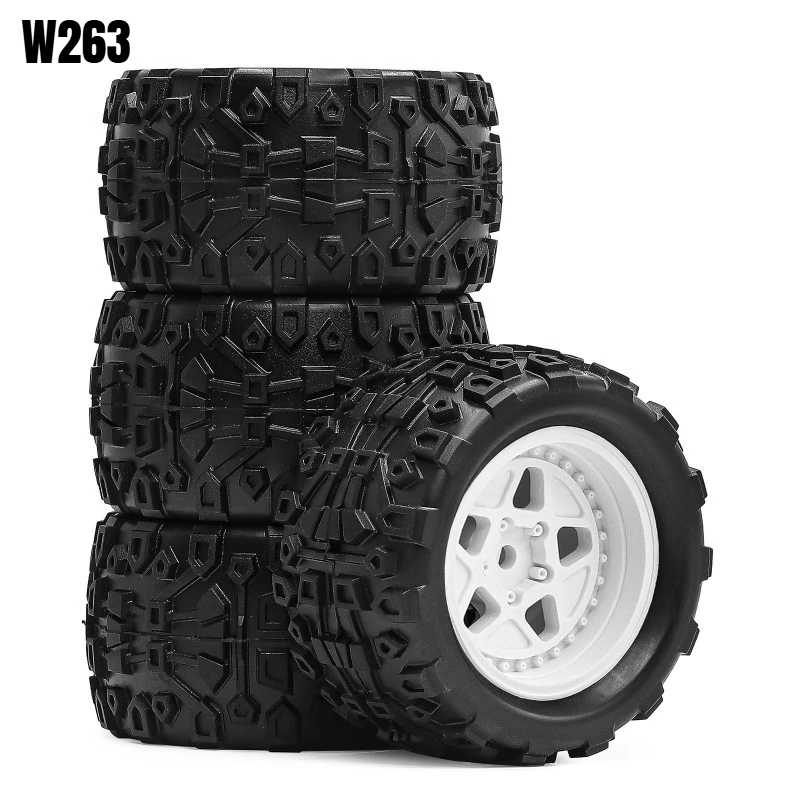 Фото Шины Monster Truck ARRMA TYPHON GRANITE GROM 1/18 и шины с мегазубцами — совместимы с Mini Granite W263 №3