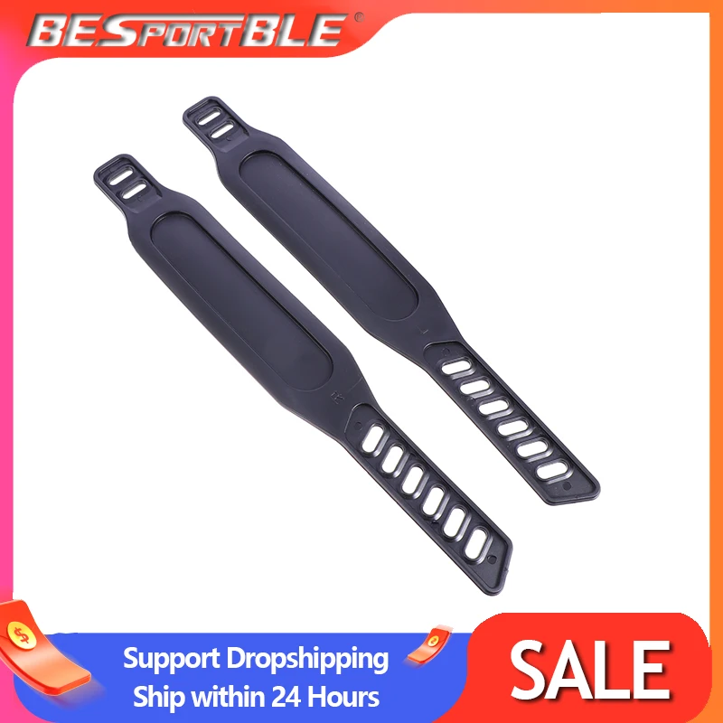 

2Pcs Pedal Straps Gym Bike Toe Adjustable Straps Gym Accessories Widened Bicycle Straps For Exercise Bike Stationary Cycle Home
