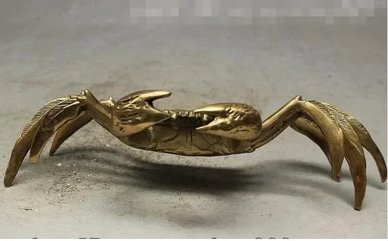 Медная статуя фэншуй краб JINHONGBO