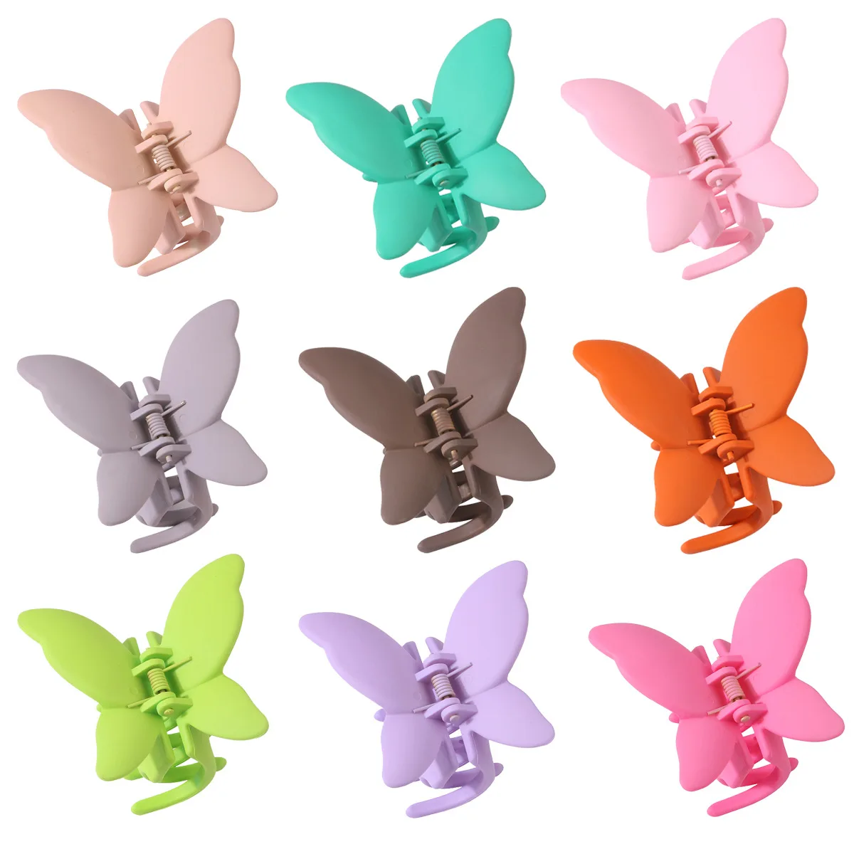 

Butterfly Hair Decoration Locks Woman Buckle Crab Pins Tongs Claw Clip Thick Bow Women's Clipper For Magnets Pin Flower Comb Tie