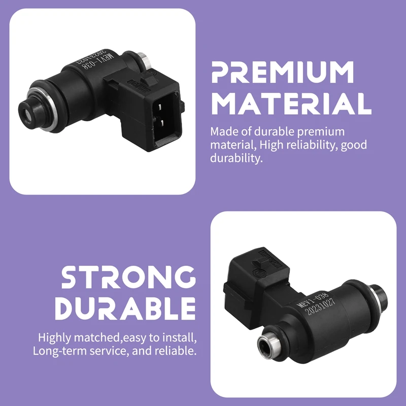 MEV1-038 MEV1-038-A Форсунка топливной форсунки мотоцикла с одним отверстием для 70CC-90CC