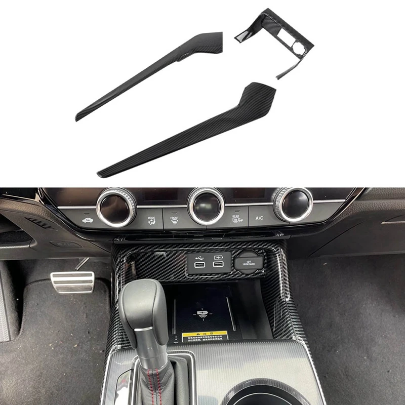 

Car Cigarette- Lighter Trim Cover Central Control Gear Side Trim Cover for Honda Civic 11Th Generation 2022-2023