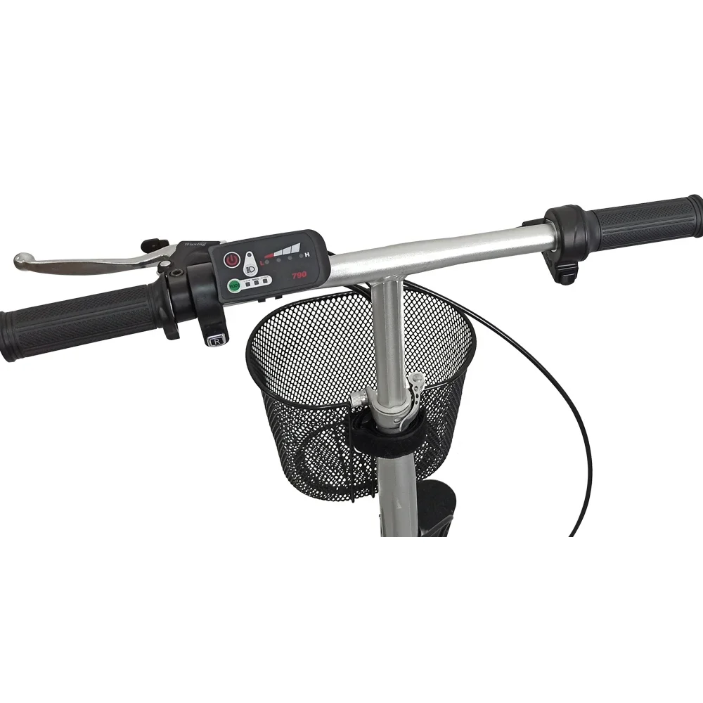 18 кг легкий сверхмощный 3-х колесный складной мобильный электрический скутер для