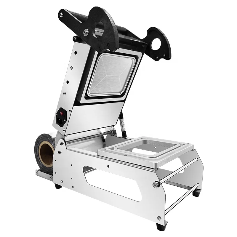 

ready to ship 20*14 cm ready meal tray manual type sealing machine take away lunch box