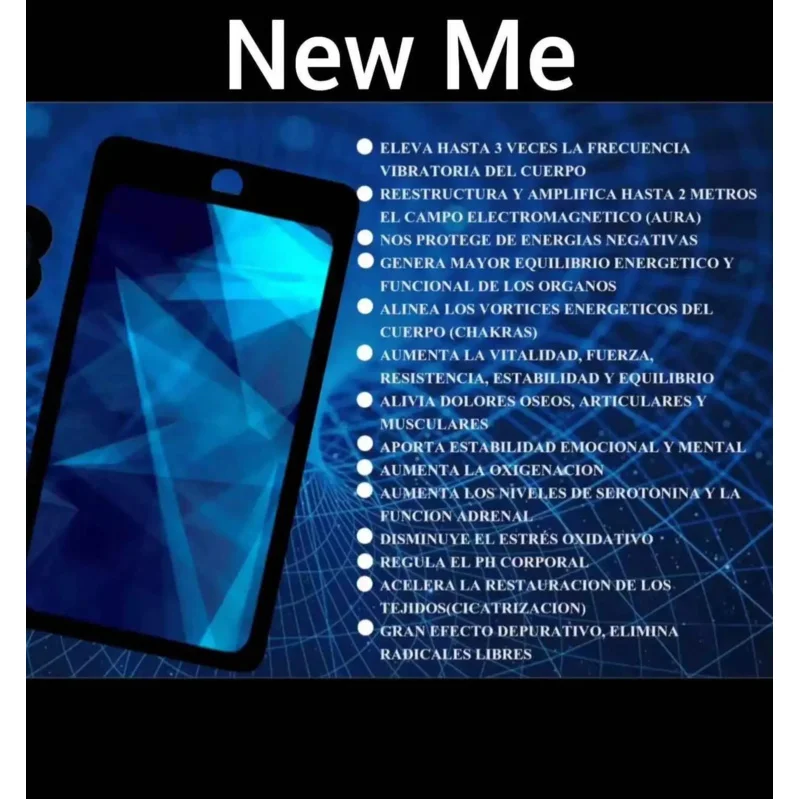 8 шт. новый Me cuántic Nume v8.0 синий цвет версия силиконовый ремешок ожерелье New