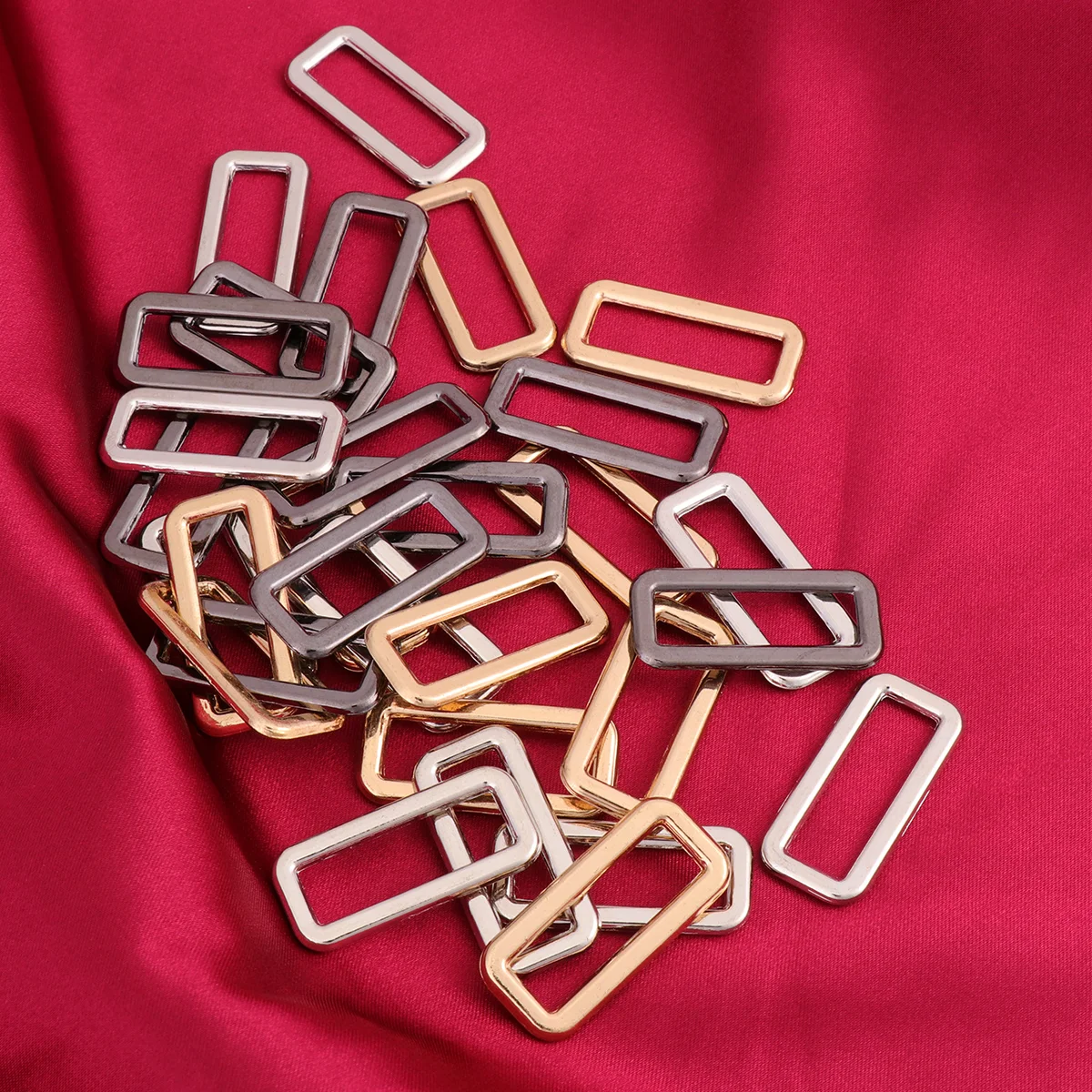 

Metal Buckle Buckles Webbing 2Accessories Bag Inch Belt Purse Strap Luggage Rings Adjuster Straps Collar Alloy Dog Diy D Slide