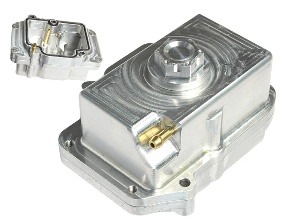Фото Подходит для карбюраторов CNC PWK, нижняя поплавковая камера для карбюраторов PWK KSR EVO OKO, размеры 21/24/26/28/30/32/34 мм. №1