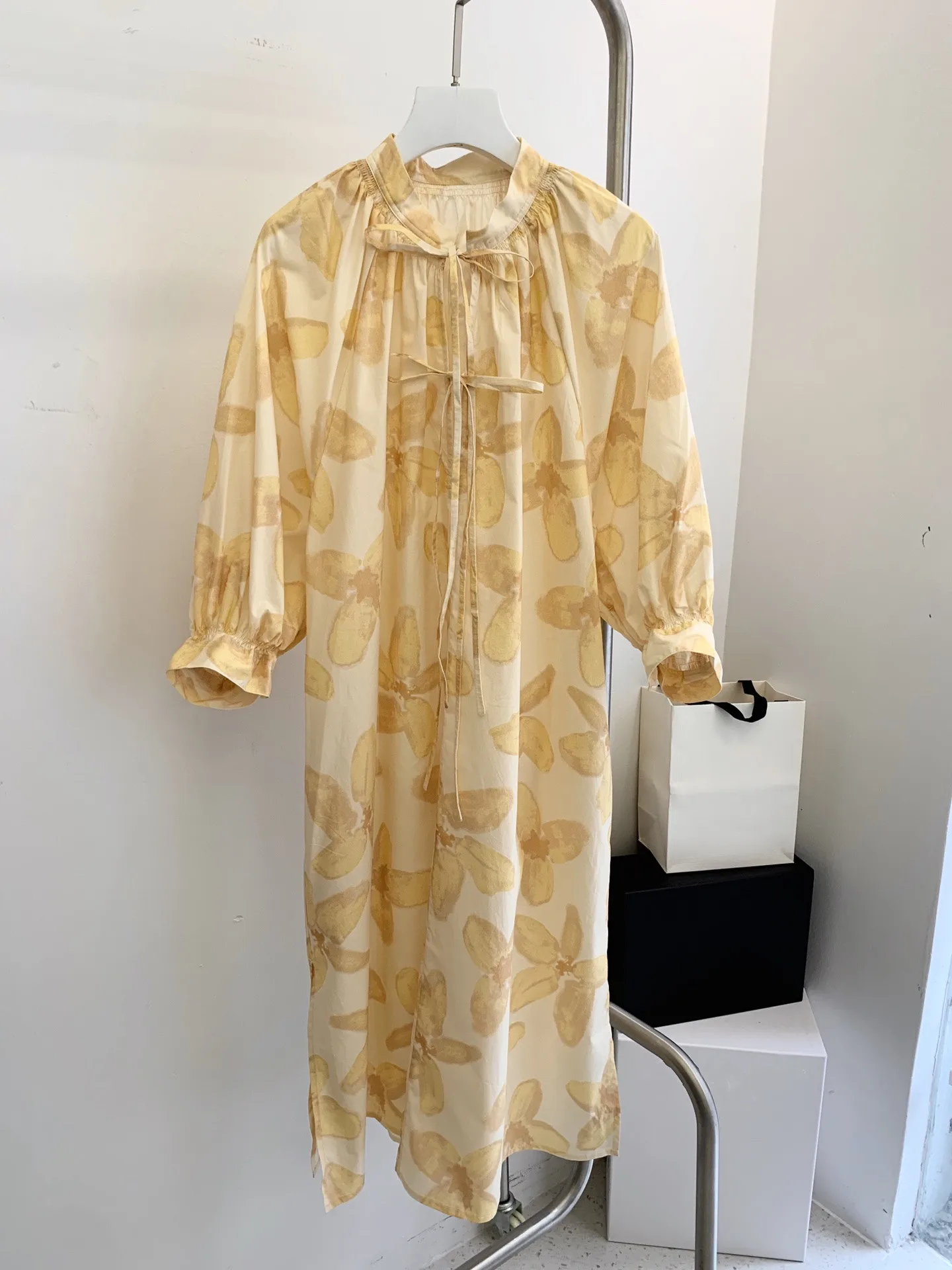 

Female Clothing Woman Clothes Women's Dress Evening Party Elegant Dresses Prom Dresses Summer 2022 Floral Printing Casual Dress