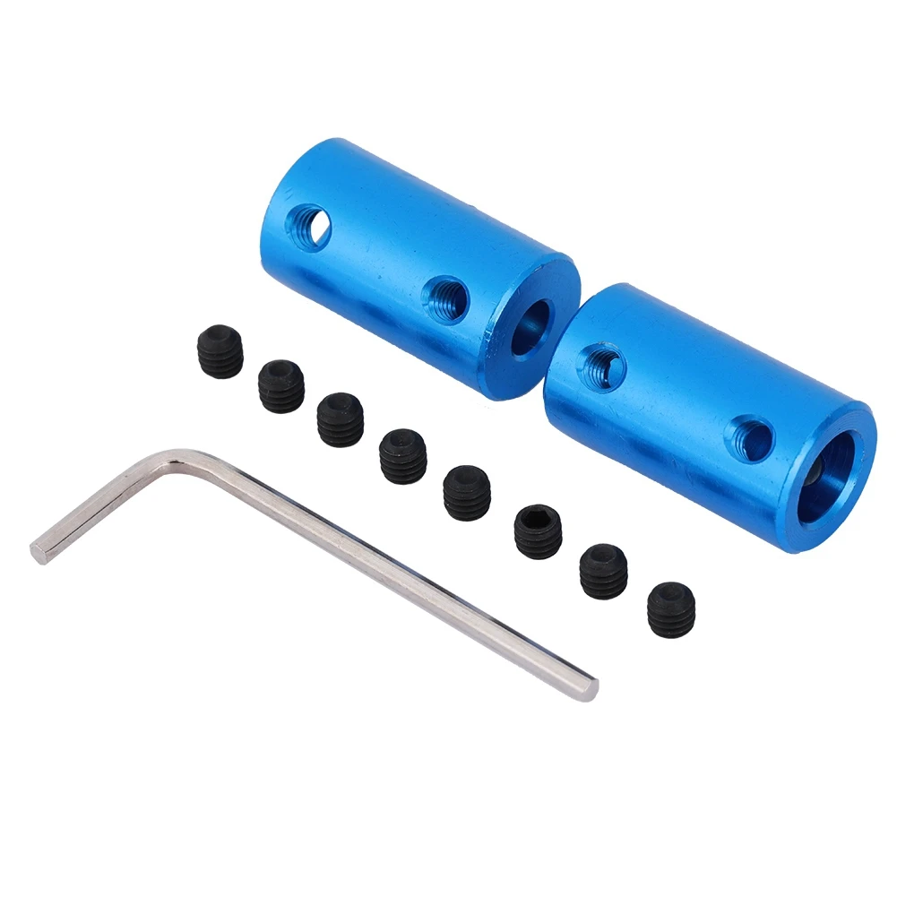 

2PCS Aluminium Alloy Stepper Motor Shaft Couplings Accessories for 3D Printer With a Wrench 5*8