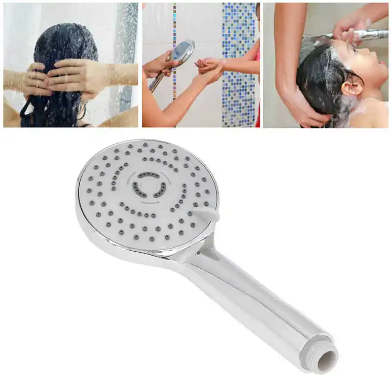 

G1/2 Thread Handheld Shower Head High Pressure Shower Head Supercharged Shower Sprayer Bathroom Accessories