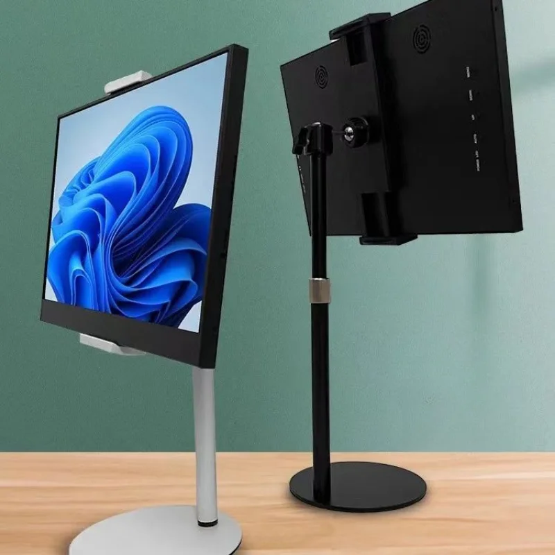 Portable Monitor Holder Adjustable Height and Swivel Angle VESA Stand for 12- 15.6 Inch Display