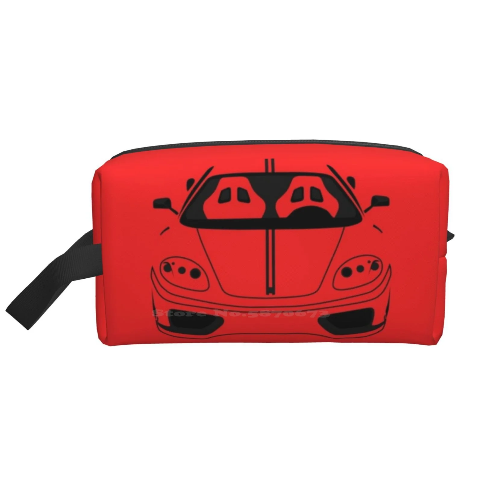 

Ferrari 360 Challenge Stradale Travel Portable Bag Zipper Storge Large Size Cars Vector Racing Jdm Men Lambo Vehicles Drift