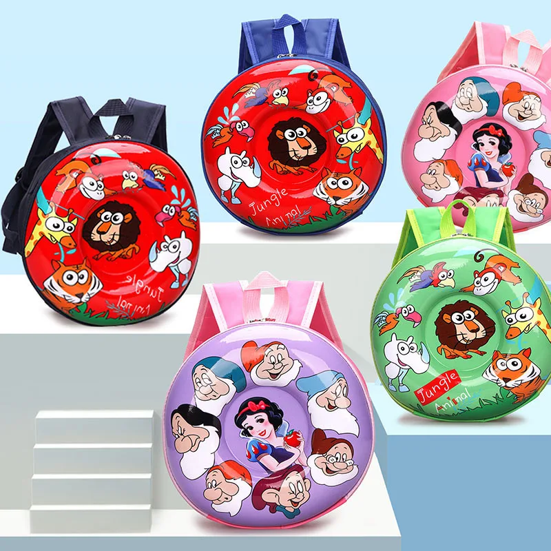 

Disney Cartoon Children's Schoolbag Kindergarten Men's and Women's Small Schoolbag Hard Shell Small Backpack Girl Backpack