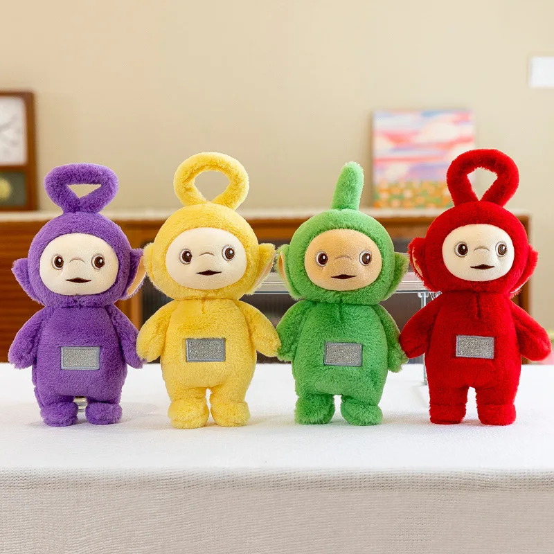 

35cm Teletubbies Plush Dolls Cute Cartoon Plush Toy For Girls Kawaii Animal Stuffed Doll Children Sleep Doll Kids Christmas Gift