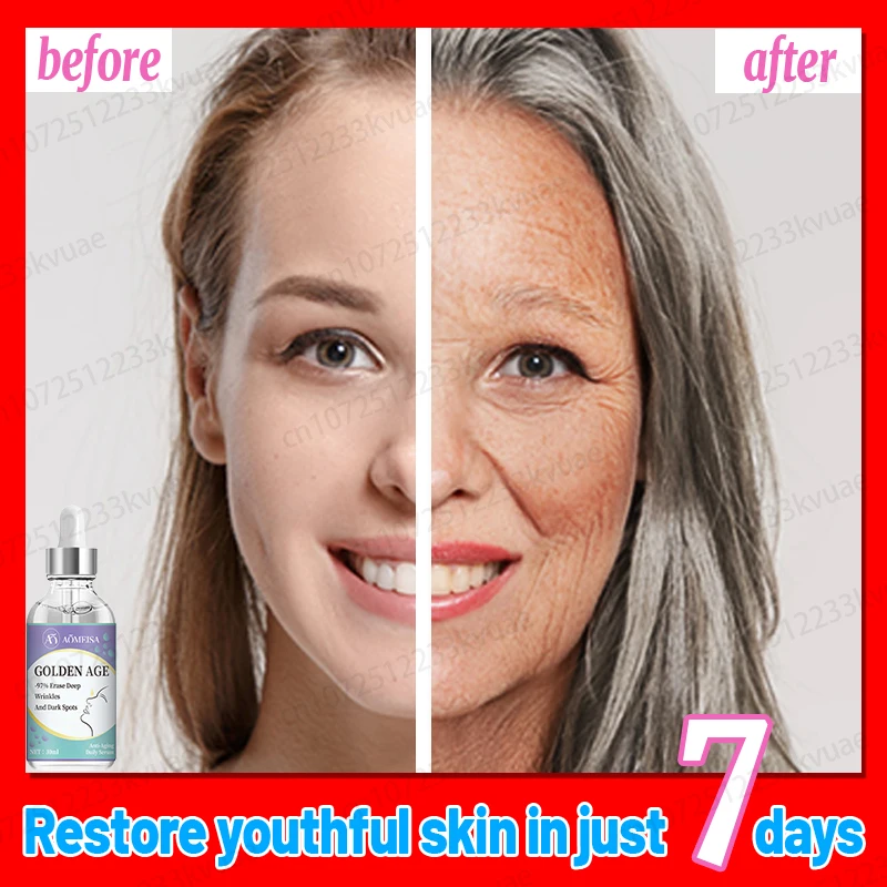 

Effective Anti-Ageing And Anti-Wrinkle Facial Serum To Remove Facial Wrinkles Fine Lines Around The Eyes Crow's Feet Neck Wrinkl