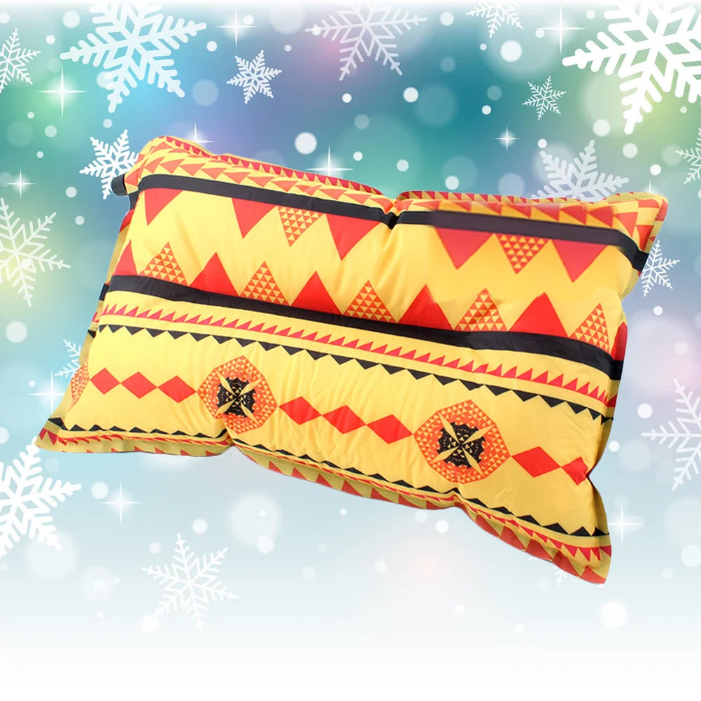 

1pc Pillow Automatic Leisure National Style Travel Pillow Tent For Cars