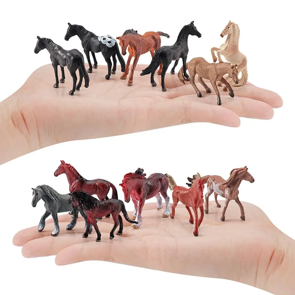 

Animal Static Simulated Mini Toy Cake Topper Horse Model Figures