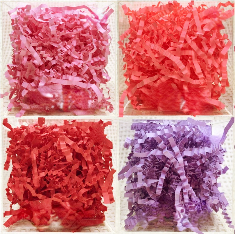 

500g Confetti Broken Paper Silk DIY Decorations Cosmetic Gift Box Red Wine Packaging Filling for Shock Absorption Anti Breakage