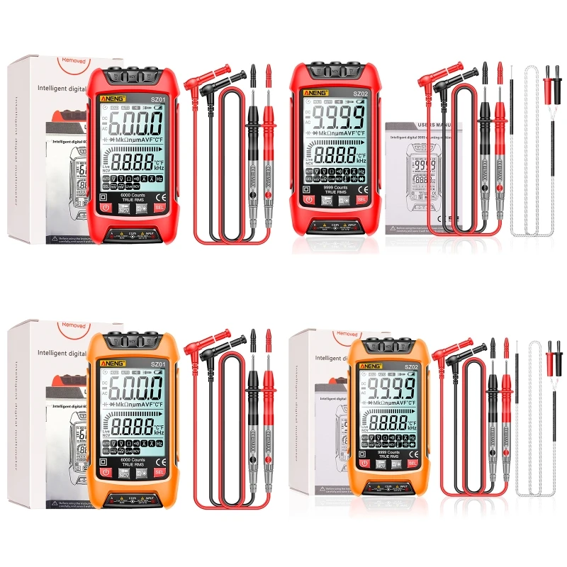 

Upgrade Digital Multimeter Voltmeter Ammeter Ohmmeter Portable Multi- Tester NCV