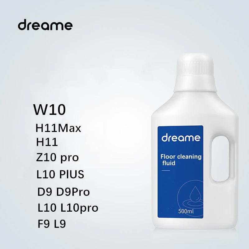 

Original Dreame H11/ W10 Pro / H11 Max Cleaning Fluid Vacuum Cleaner Spare Parts for Dreame W10 Cleaner Accessories（500ml)