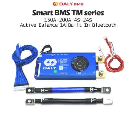 DALY 100BALANCE BMS 12/24/48В 150/200А для литий-ионных аккумуляторов
