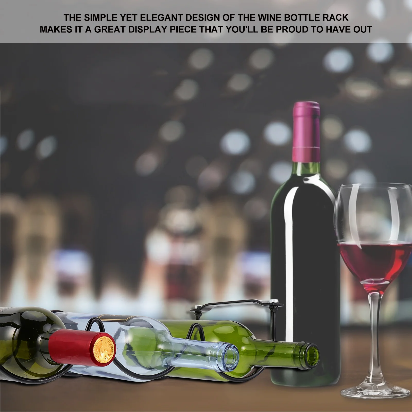 2 шт. стойка открывалка для бутылок настенный держатель дисплея подвесная полка