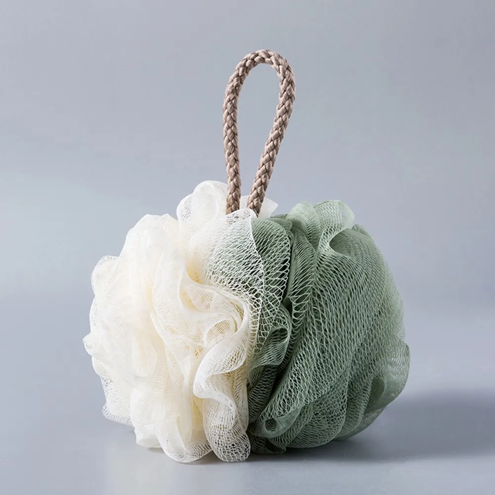 

Bath Sponge Ball Brush Buffer Exfoliating Puff Scrubber Scrunchie Soft
