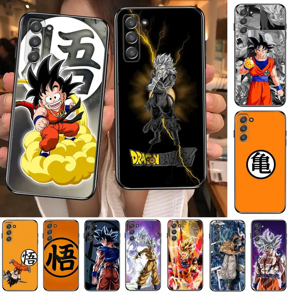 

anime dragon ball Phone cover hull For SamSung Galaxy s6 s7 S8 S9 S10E S20 S21 S5 S30 Plus S20 fe 5G Lite Ultra Edge