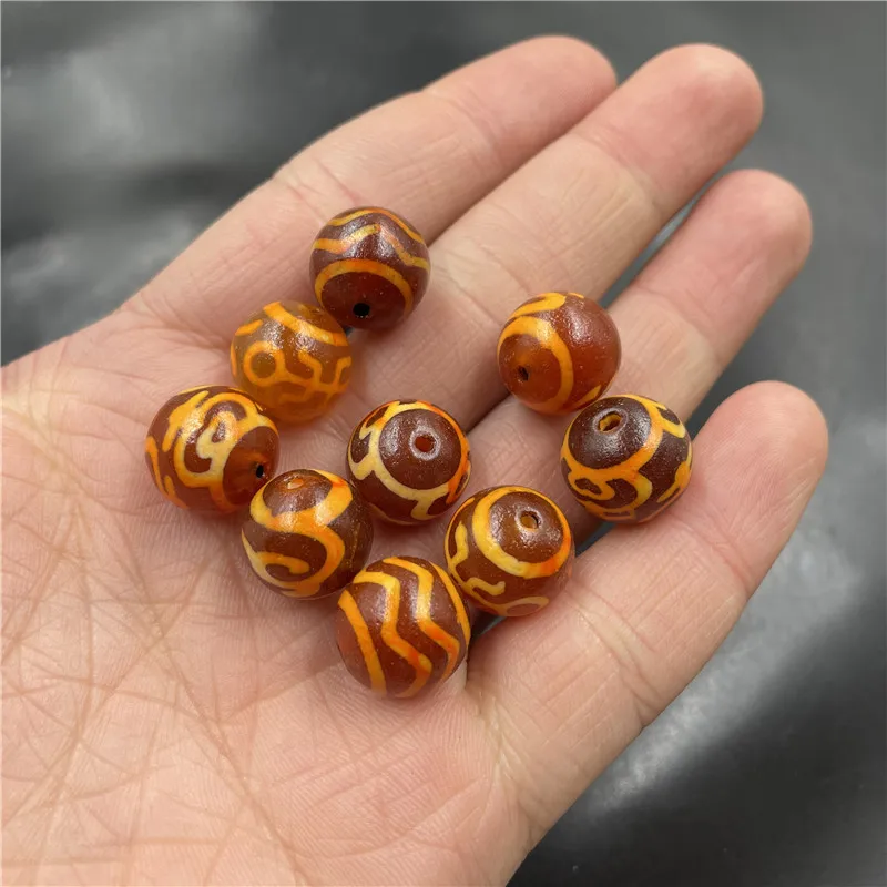 

Аксессуары для украшения «сделай сам», 14 мм, бусины из перезапечатанного Агата