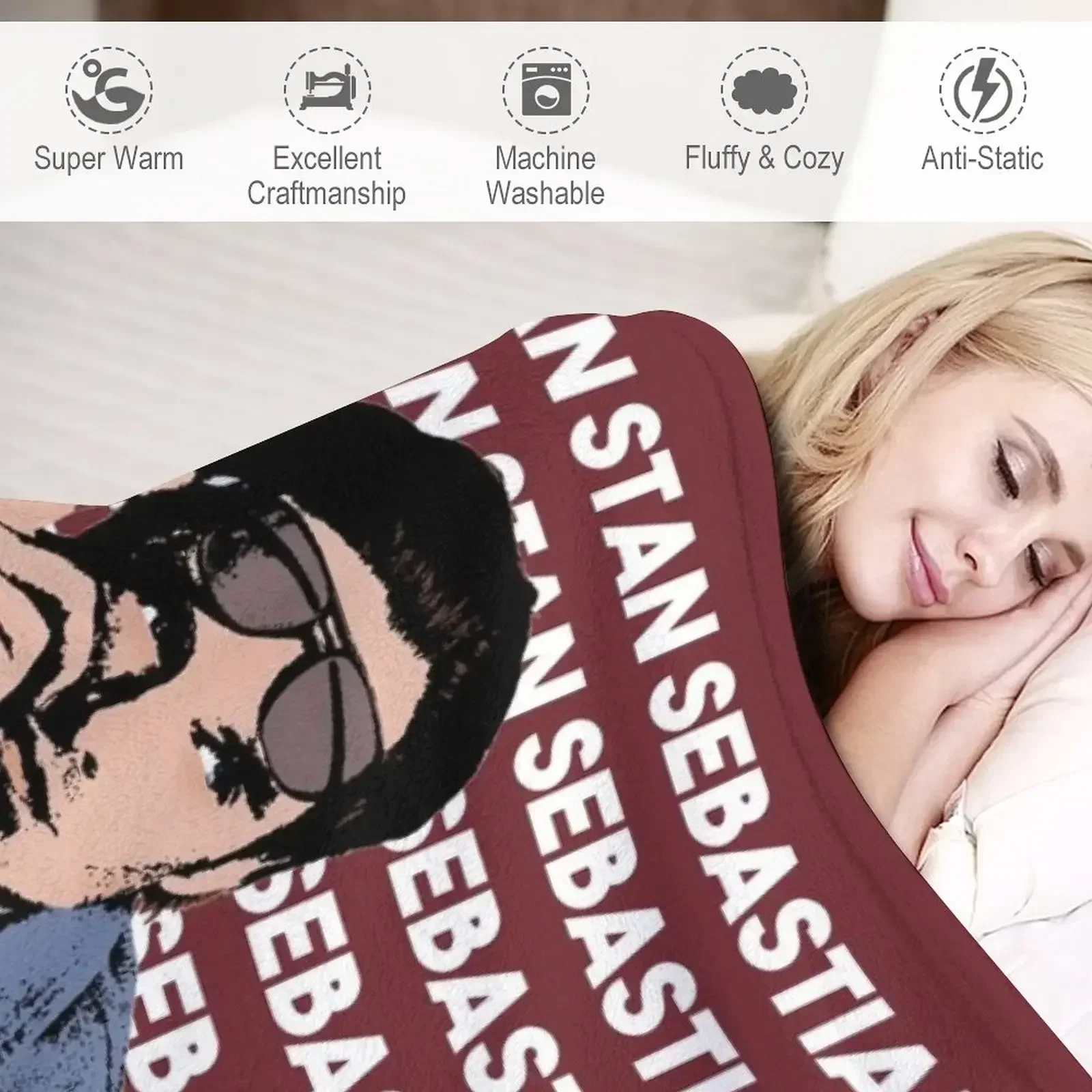 Одеяло Sebastian Stan одеяла для детских одеял