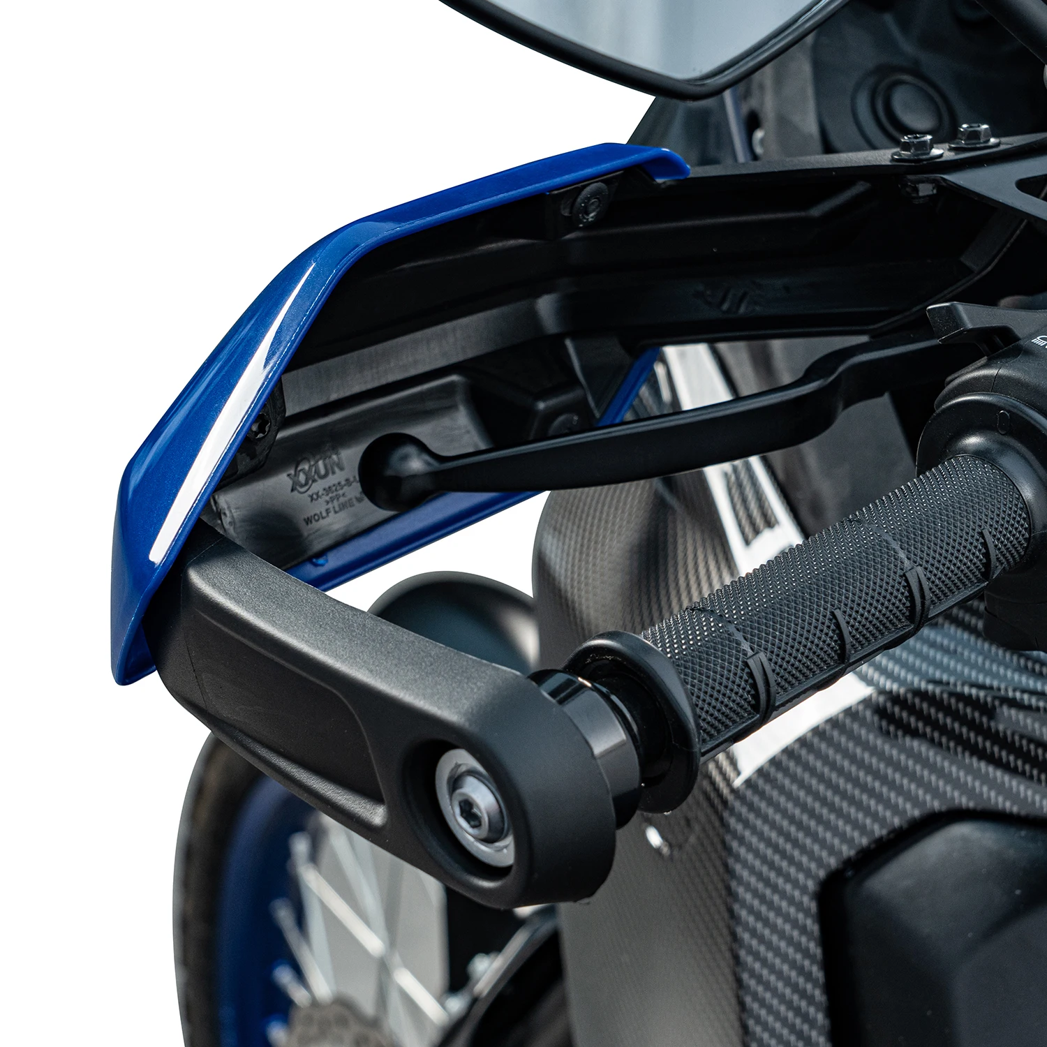 Фото Новые защитные накладки на руль (2025-2026) для Yamaha Tenere 700 (4 шт., без аксессуаров) №3
