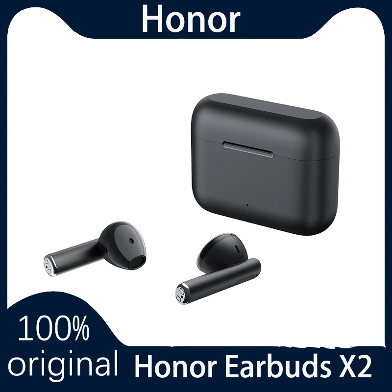 

Original Honor Earbuds X2 TWS Earphones MOECEN Comfy Semi-In-Ear 12mm Bio Speaker 28h 2 Mic ENC Bluetooth 5.2 Low-Lag Game Mode