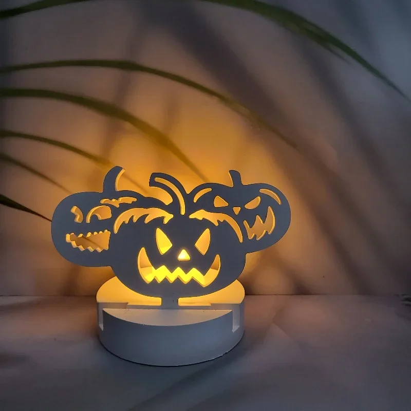 Форма для подсвечника в виде тыквы ведьмы сделай сам Хэллоуин тыква призрак