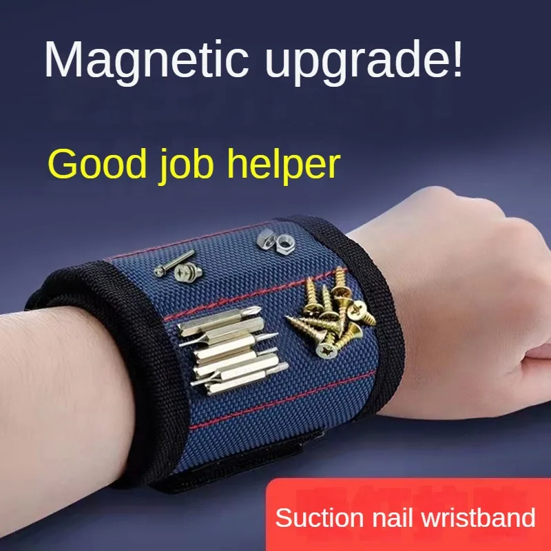 

Ultimate Strong Magnetic Wrist Band for Electric Woodworking - The Multi-Function Tool You Need