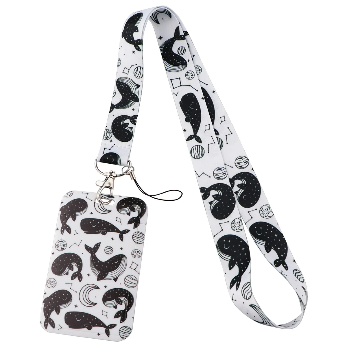 D1743 мультяшный кит дельфин оформление идентификации значок держатель для