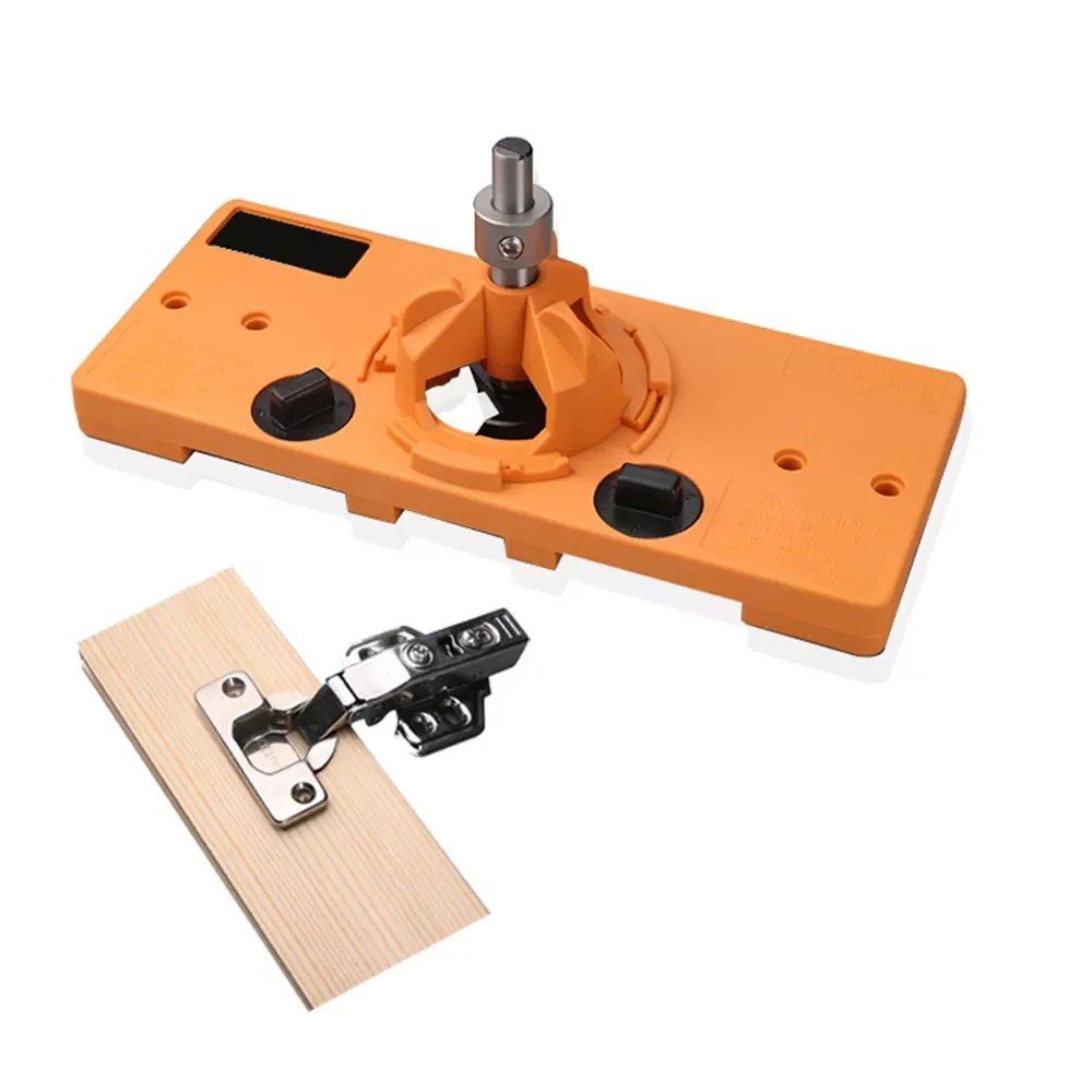 

JIGHOLE 35mm Concealed Hinge Jig Kit Woodworking Tools Suitable for Face Frame Cabinet Cupboard Door Hinges Installation