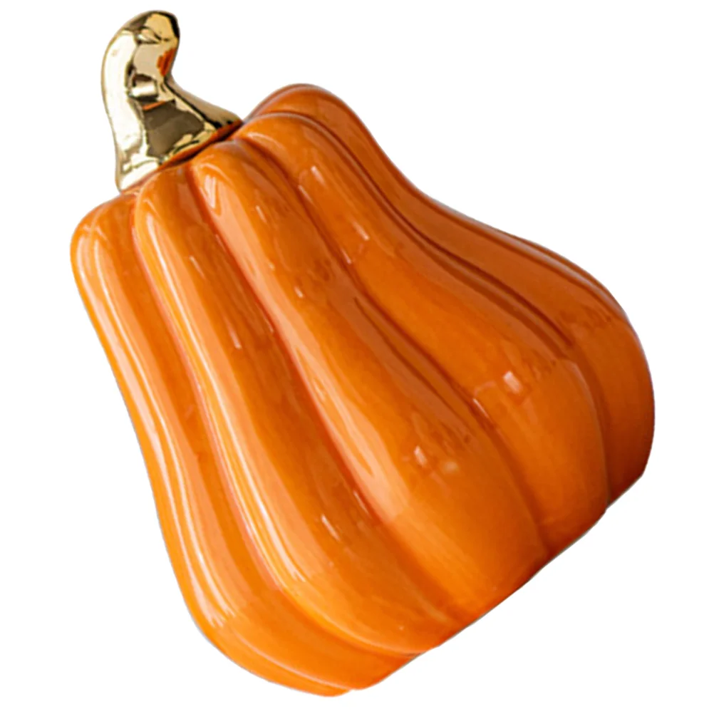 

Ceramic Pumpkin Small Ceramic Pumpkin Decoration Photo Prop Desktop Adornment