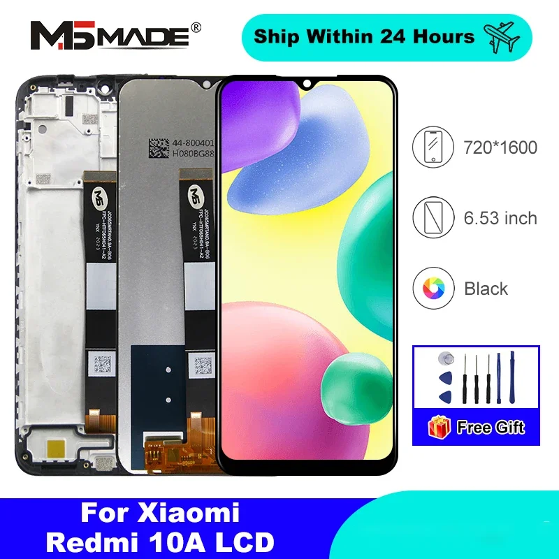 Дигитайзер для Xiaomi Redmi 10A 220233L2C 220233L2G, ЖК-дисплей с ...