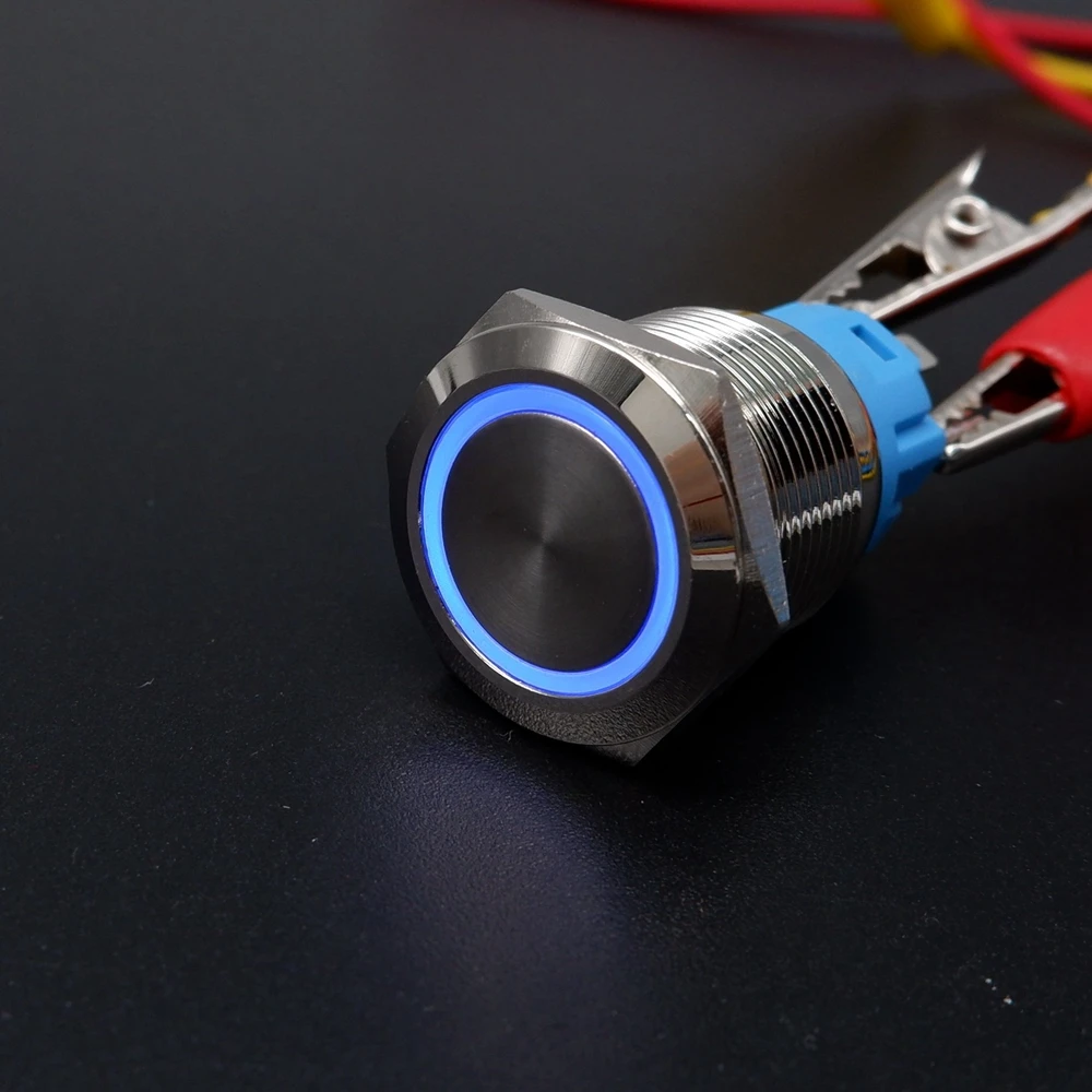 

Металлический кнопочный переключатель 16/19/22 мм