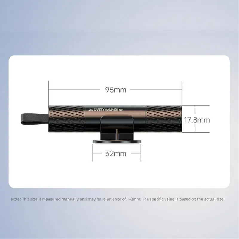 Один секо оконный выключатель резак для ремней безопасности автомобильные