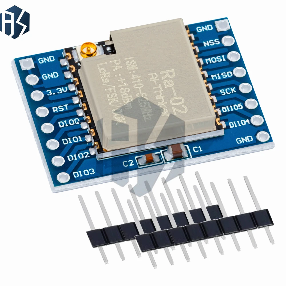 Bs 433 МГц SX1278 Модуль LoRa 433M 10 км Ra-02 Беспроводная плата передачи расширенного