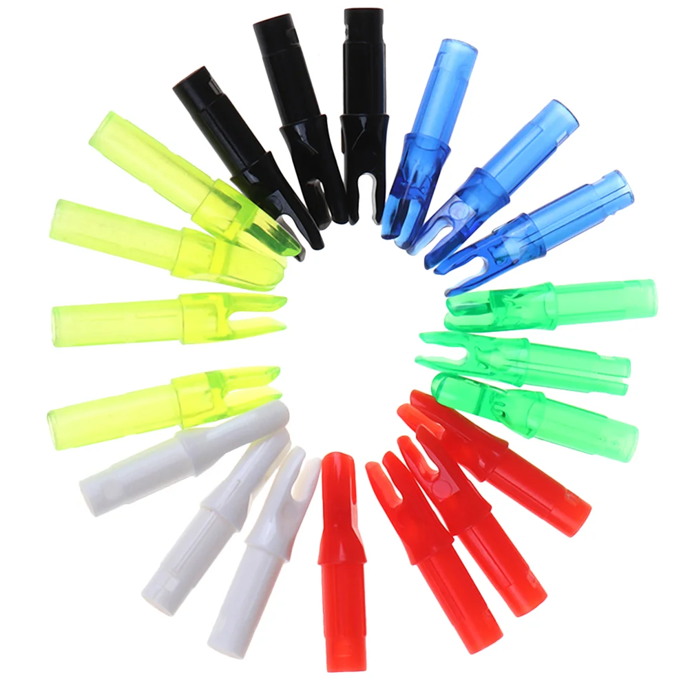 

1 Set 20pcs Nock Shooting Tail Tail Archery Nock Replacement Tail Archery Nock