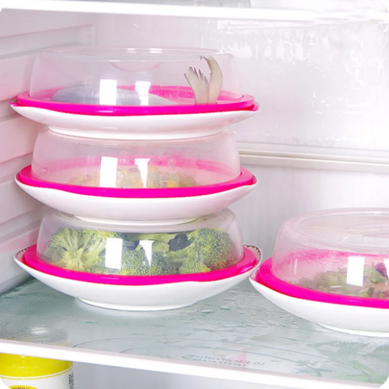 

Reusable Airtight Food Wrap Covers Microwave Cover Refrigerator Kitchen Fresh Seal Bowl Stretchy Wrap Cover Kitchen Cookware