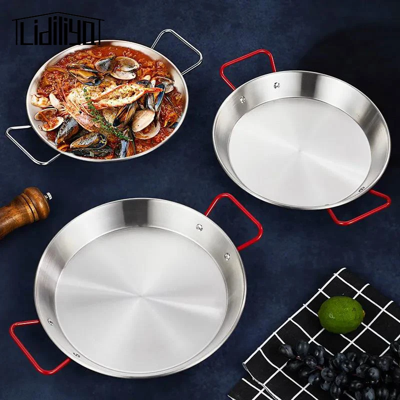 Фото Корейский горшок для морепродуктов, столовые раки, кастрюля из нержавеющей стали, сухая мини-кастрюля, портативный кухонный инструмент для готовки, 1 шт. №2