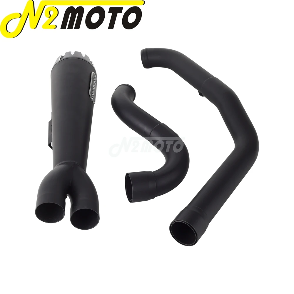 Фото Прочная полная выхлопная система с глушителем для Harley Softail Low Rider ST FXLRST FXRST EI Diablo 117 2022-24. №2